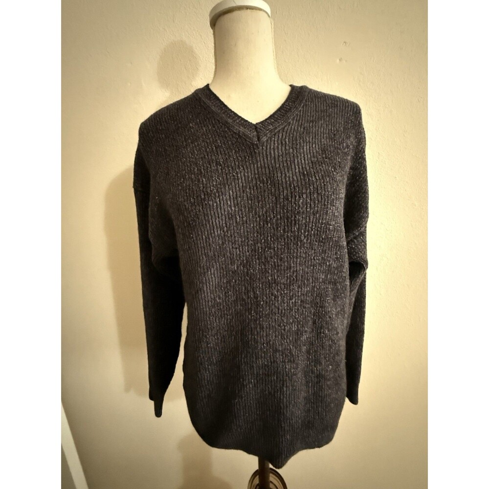 Pronto-Uomo Women’s Medium Vee Neck Sweater